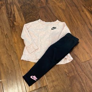 Nike toddler girl set in 24 months